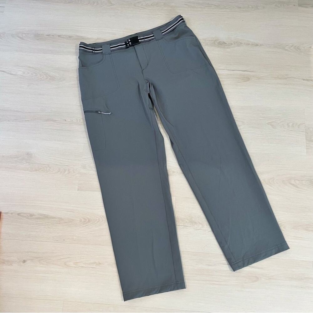 Eastern Mountain Sports Womens Compass Trek Pants Brushed Nickel 12 Short EUC